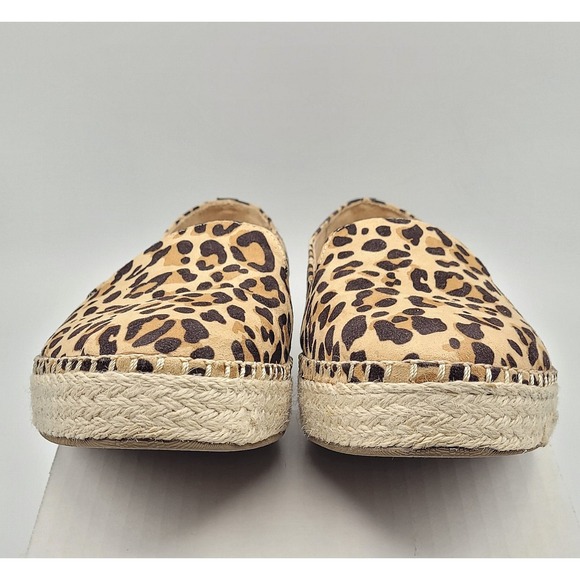 Dr. Scholl's BE Energized Leopard Print Espadrilles Slip On Shoes Sz 10 - Picture 6 of 11